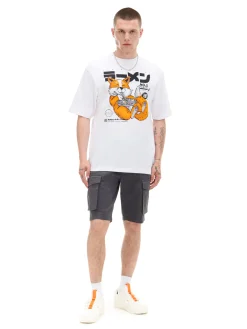 T-shirt comfort z nadrukiem