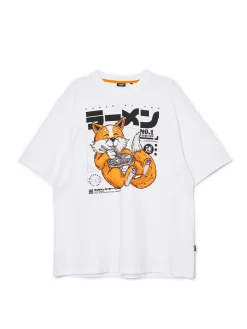 T-shirt comfort z nadrukiem