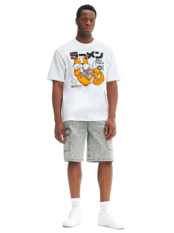 T-shirt comfort z nadrukiem