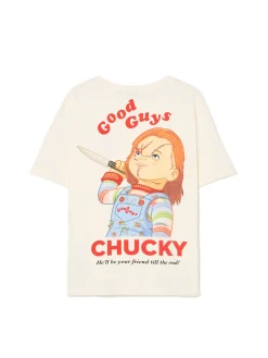 T-shirt z nadrukiem Chucky