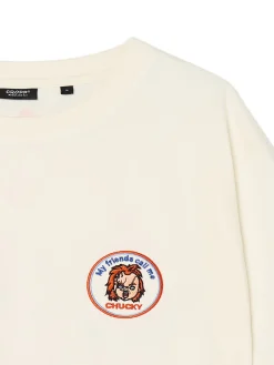 T-shirt z nadrukiem Chucky