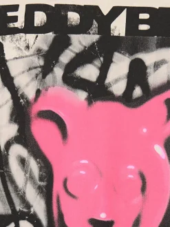 T-shirt z nadrukiem typu graffiti UNISEX