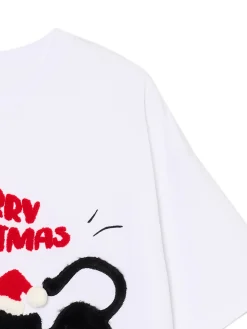 Świąteczna koszulka z kotem