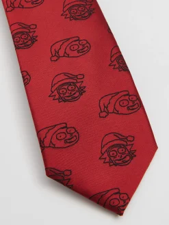 Świąteczny krawat Rick i Morty