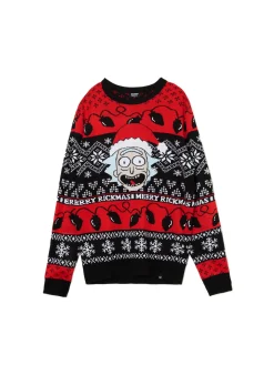 Świąteczny sweter Rick and Morty
