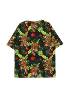 Wzorzysta koszulka z motywem zwierzęcym