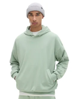 Zielona bluza z kapturem