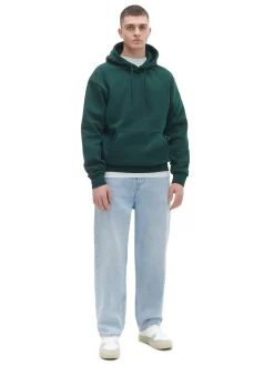 Zielona bluza z kapturem