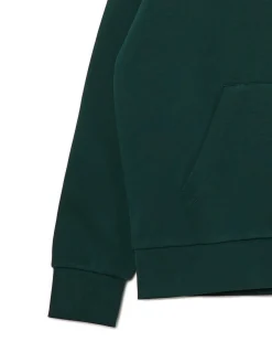 Zielona bluza z kapturem