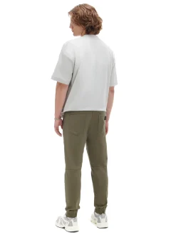 Zielone joggery z kieszeniami cargo